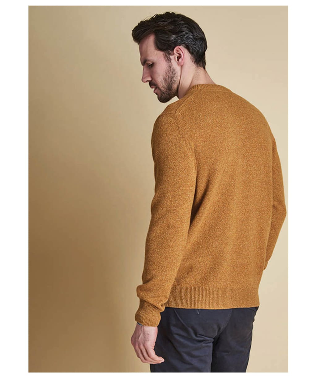 Men’s Barbour Tisbury Crew Neck Sweater - Copper