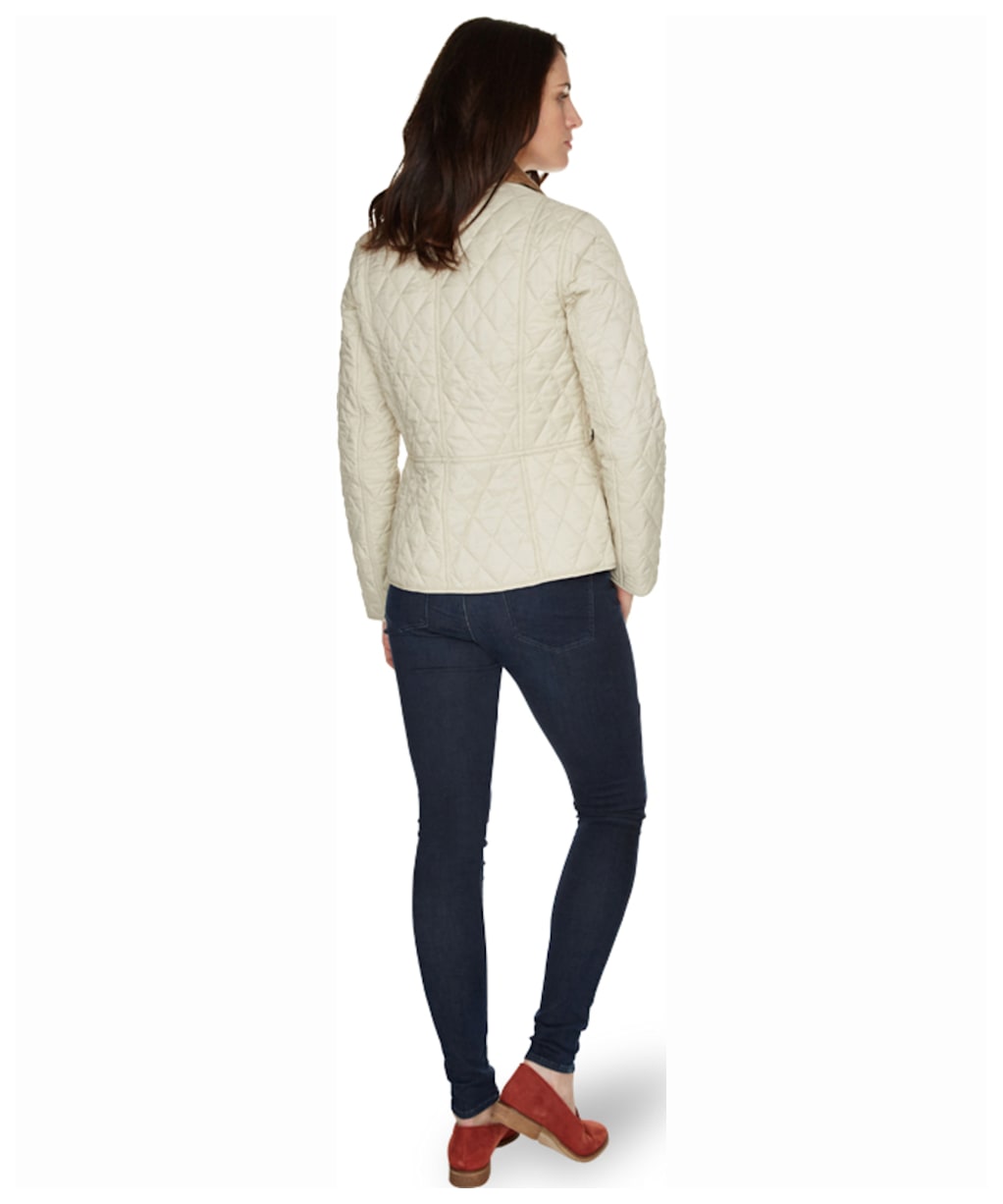 Women's Barbour Summer Liddesdale Quilted Jacket - Pearl