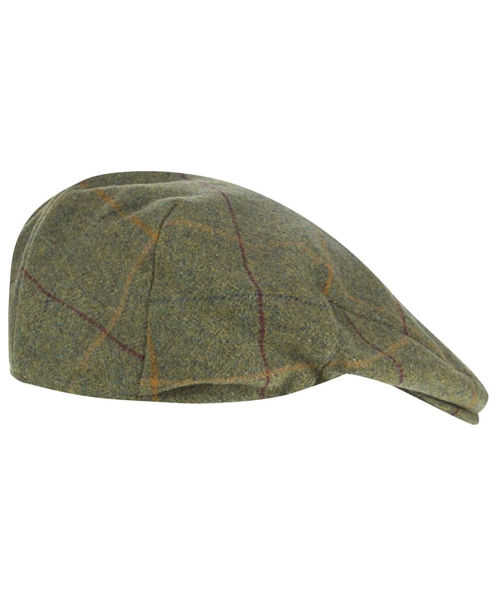 Men's Alan Paine Combrook Tweed Flat Cap - Landscape