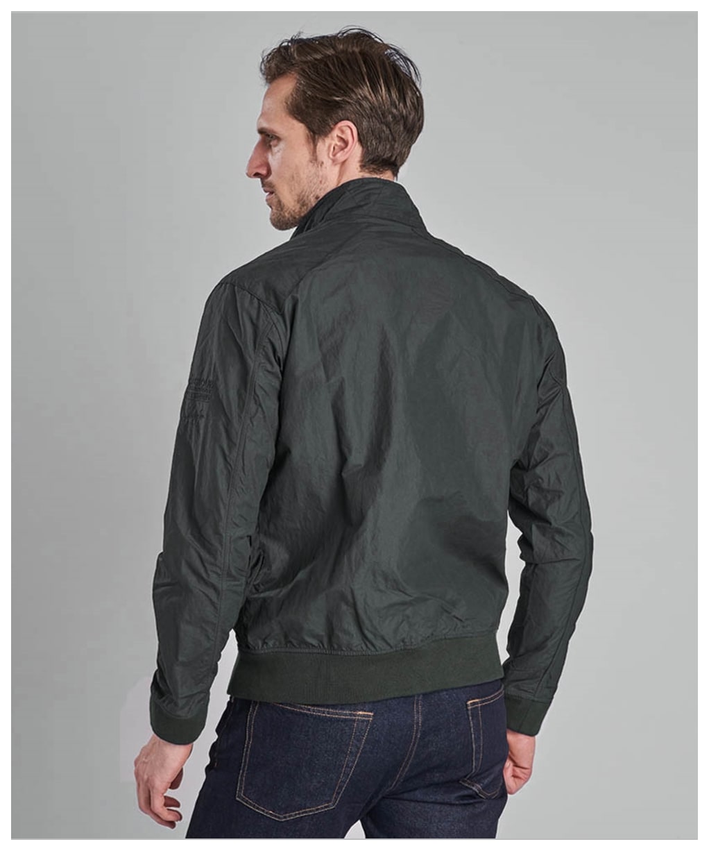 Men’s Barbour Steve McQueen Rectifier Harrington Casual Jacket - Sage