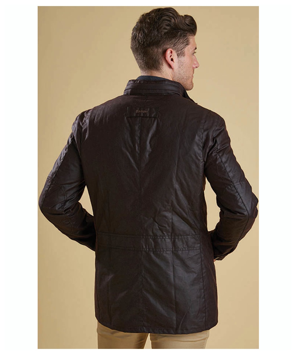 Men's Barbour Corbridge Waxed Jacket - Rustic