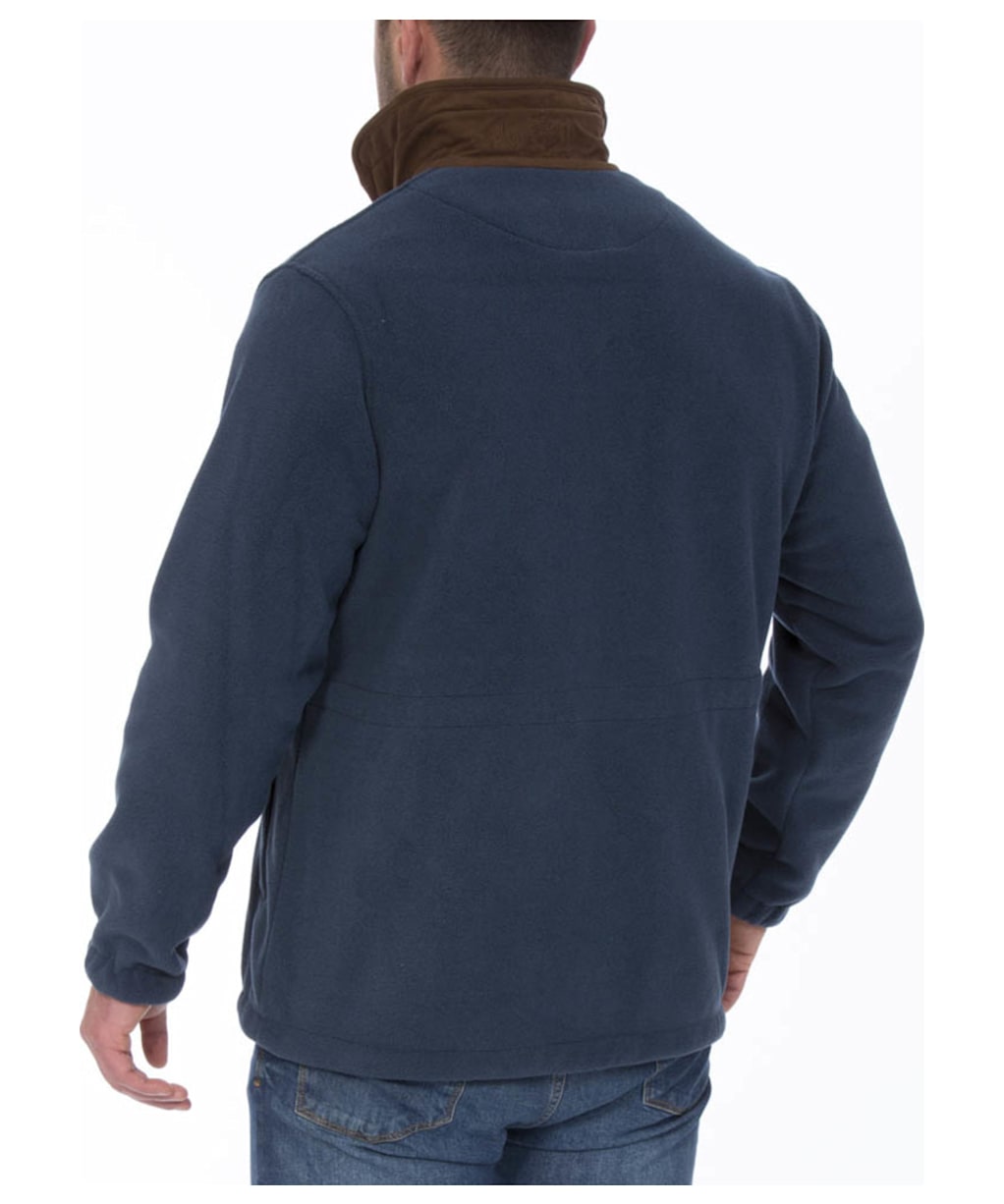 Men's Alan Paine Aylsham Fleece Jacket - Blue Steel