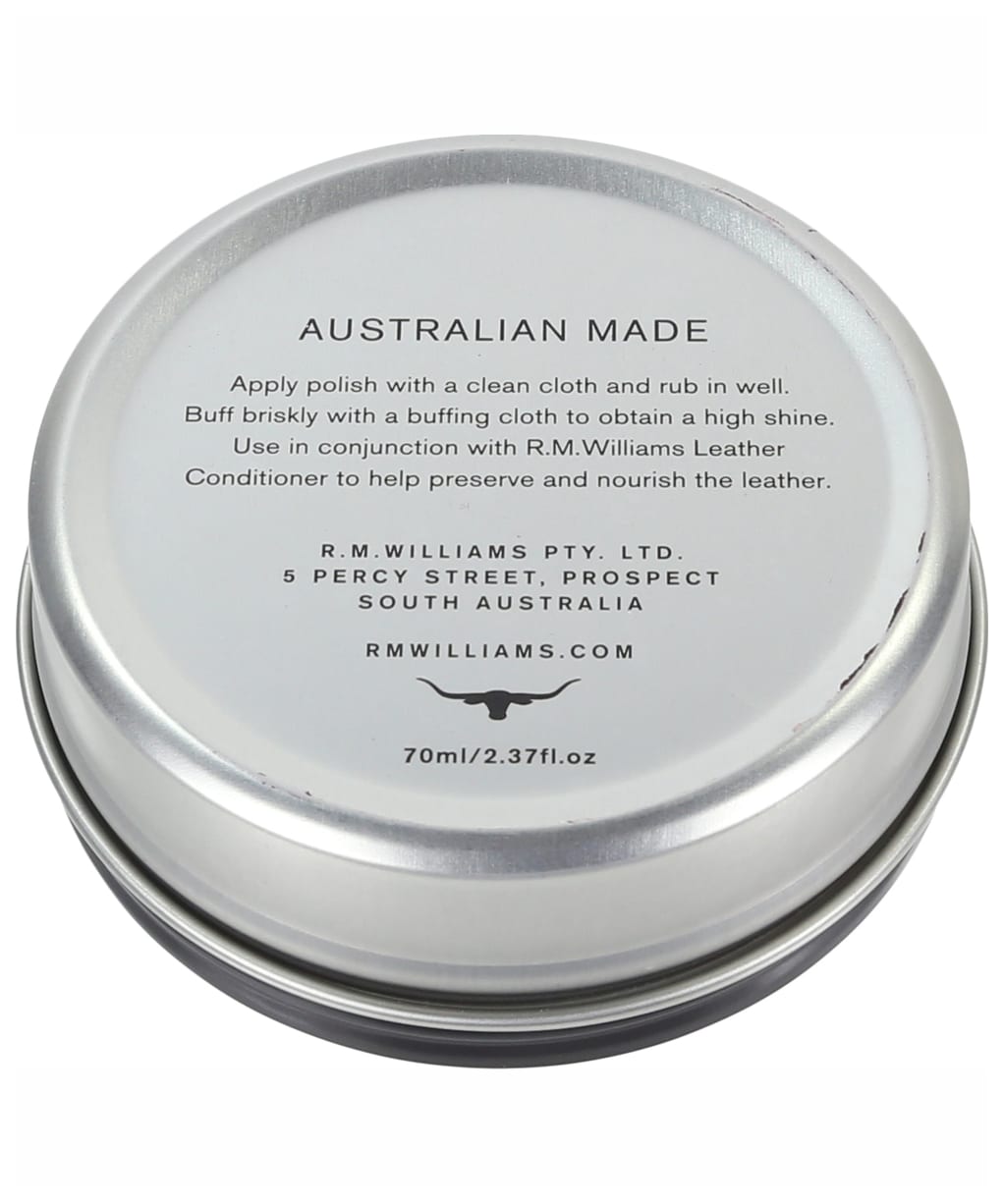 R.M. Williams Stockmans Boot Polish - Chestnut - Black
