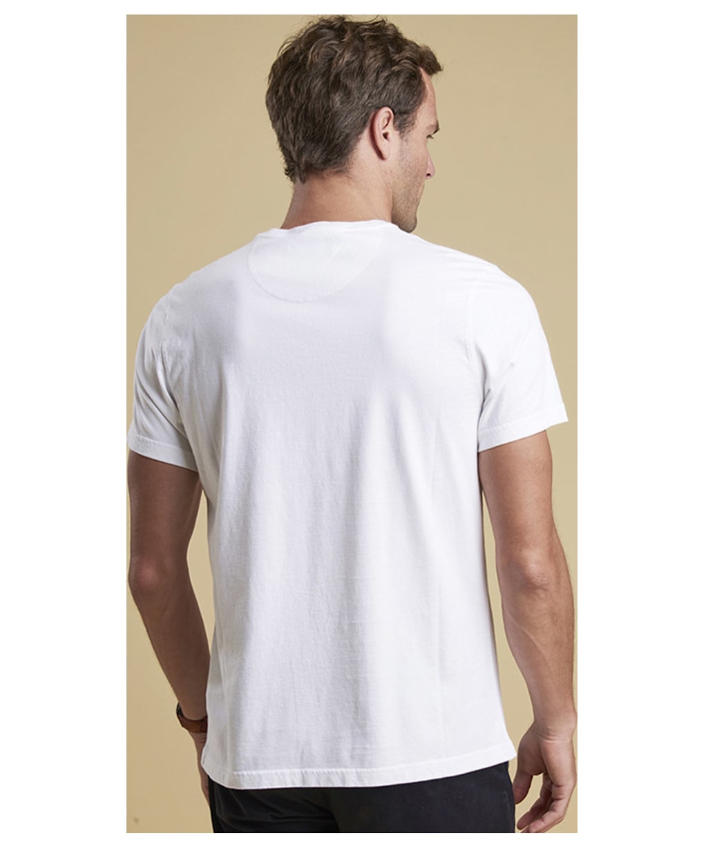Men's Barbour Sports Tee - White