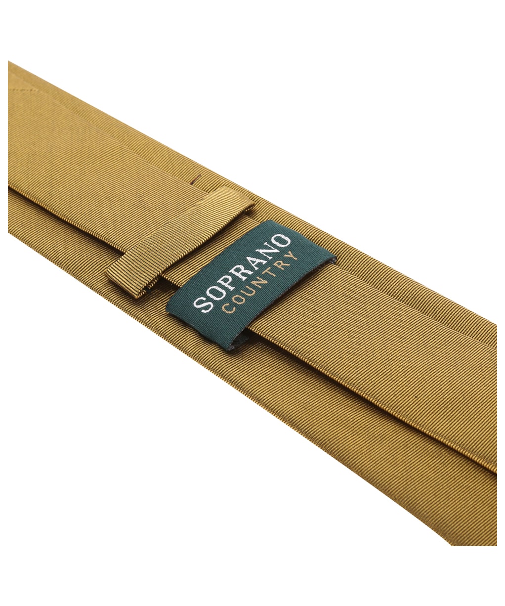 Men’s Soprano Country Single Standing Pheasant Tie - Mustard