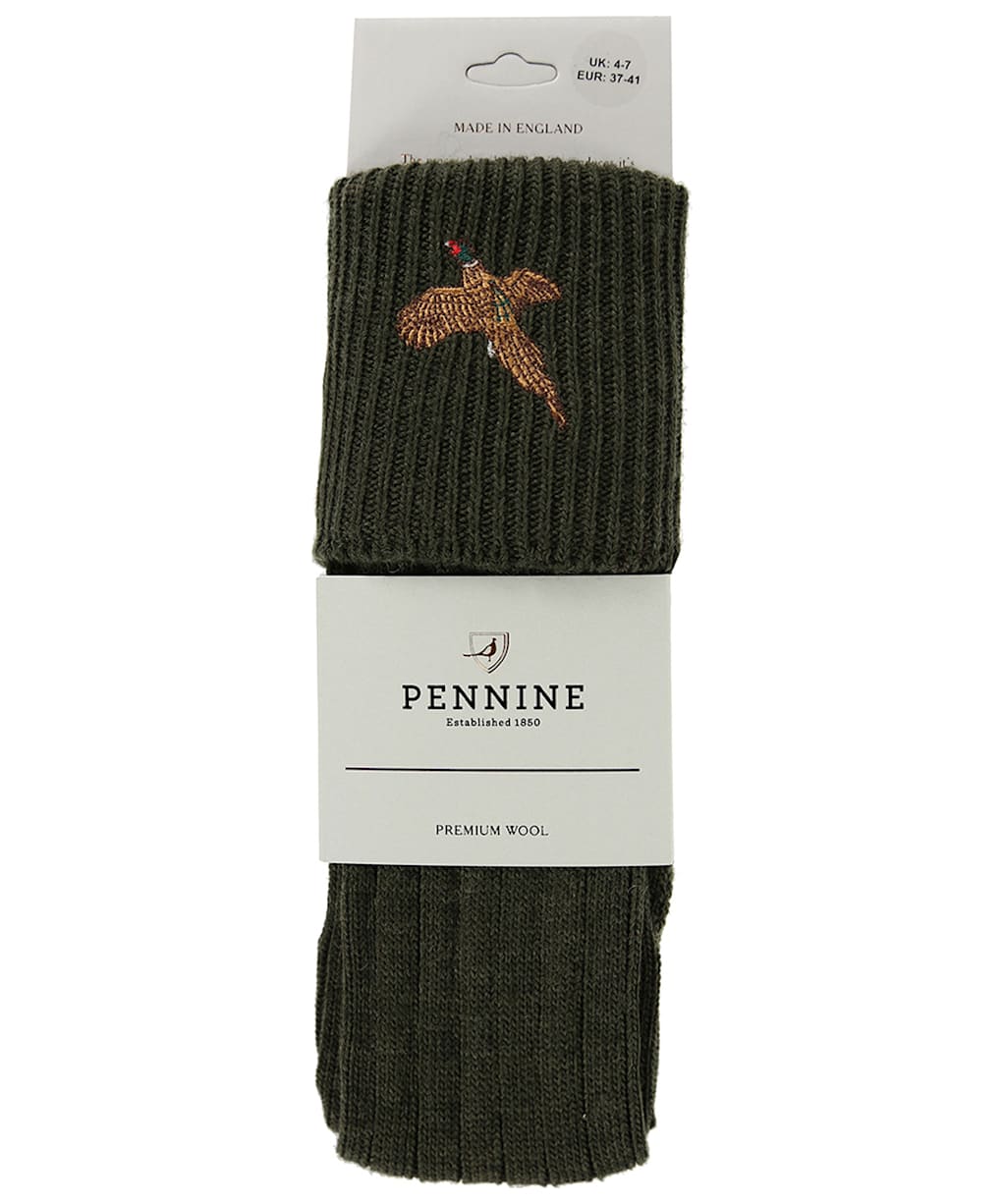 Men’s Pennine Stalker Shooting Socks - Olive