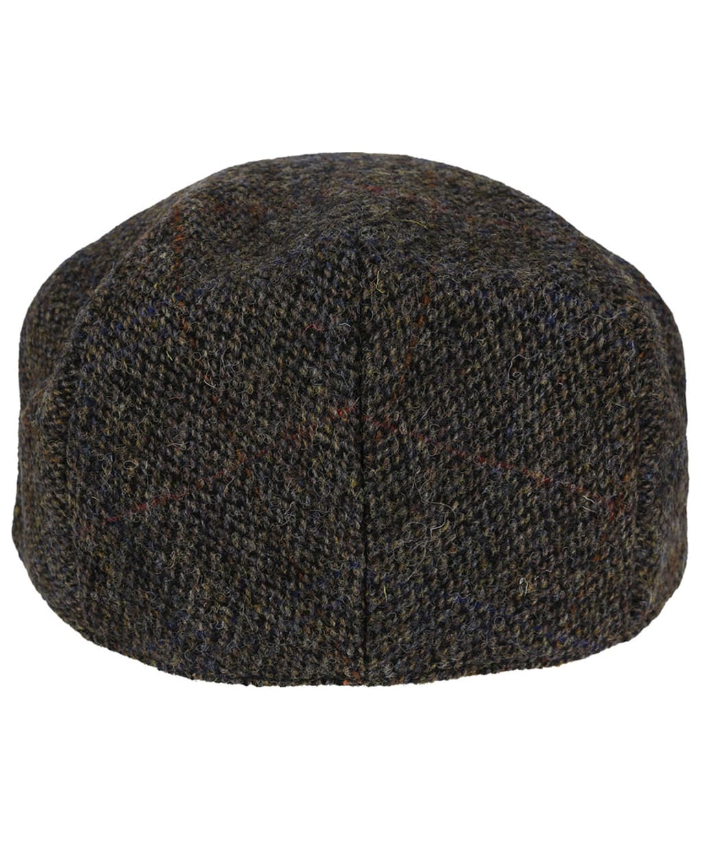 Heather Highland Harris Tweed Flat Cap - Grey