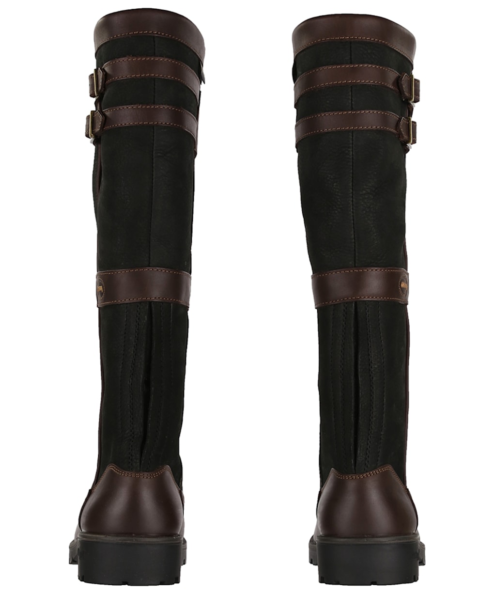 Women's Dubarry Longford Leather Boots - Black / Brown