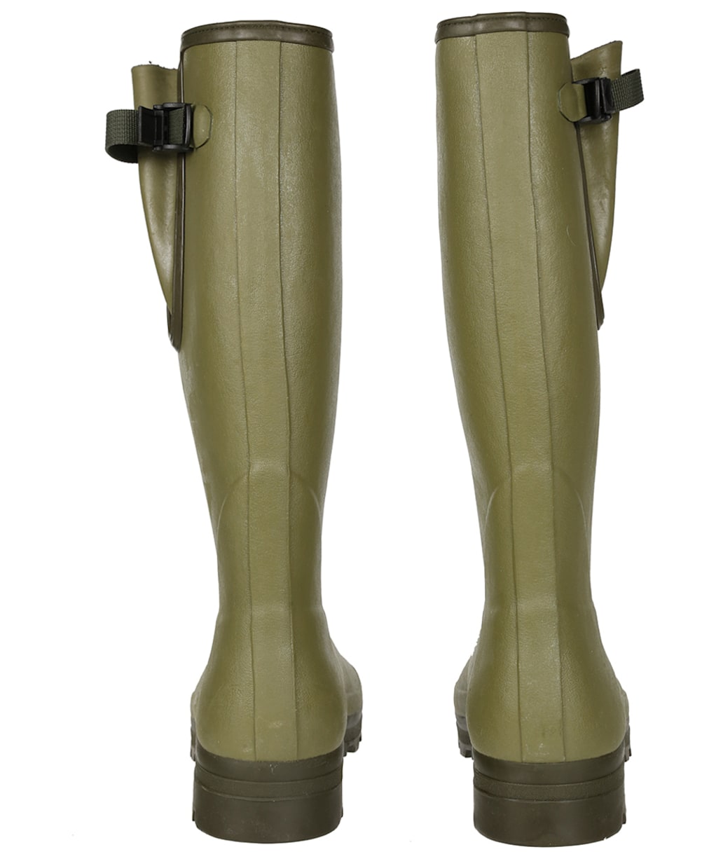 Men's Le Chameau Vierzonord Neo Wellington Boots - 43 cm calf - Green (Vert Vierzon)