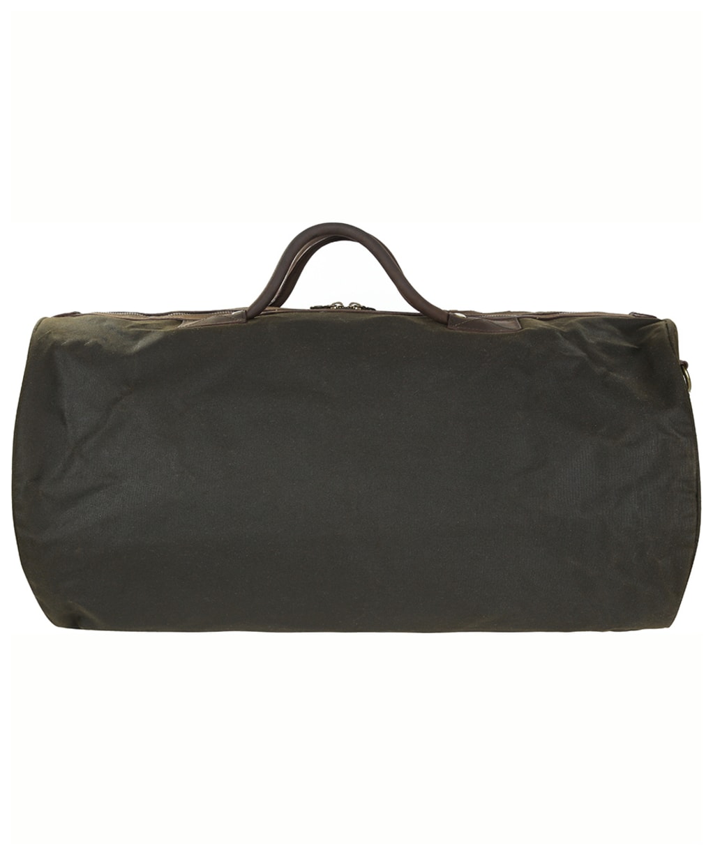 Barbour Waxed Cotton Holdall Bag - Olive