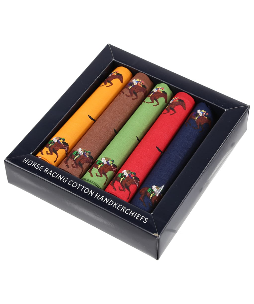 Men’s Soprano Horse Racing Handkerchiefs - Multi