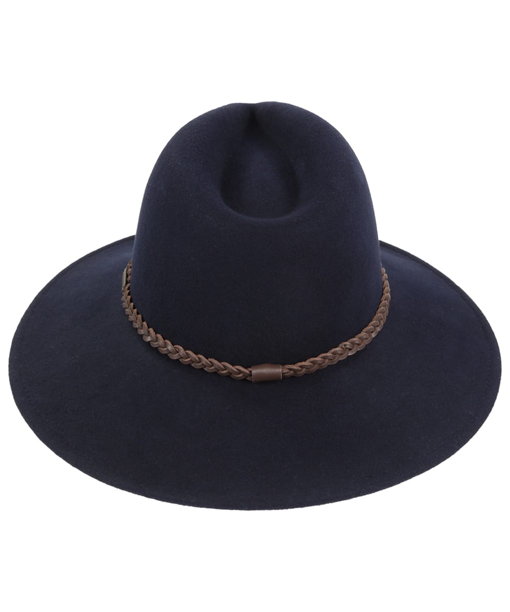 Barbour Tack Fedora Hat - Navy