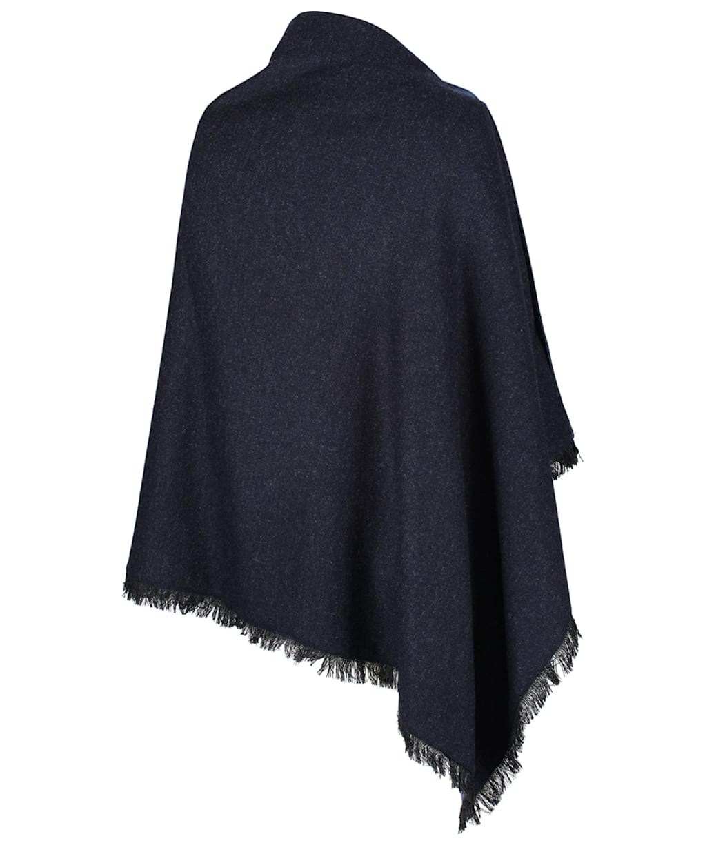 Women’s Dubarry Hazelwood Tweed Poncho - Navy