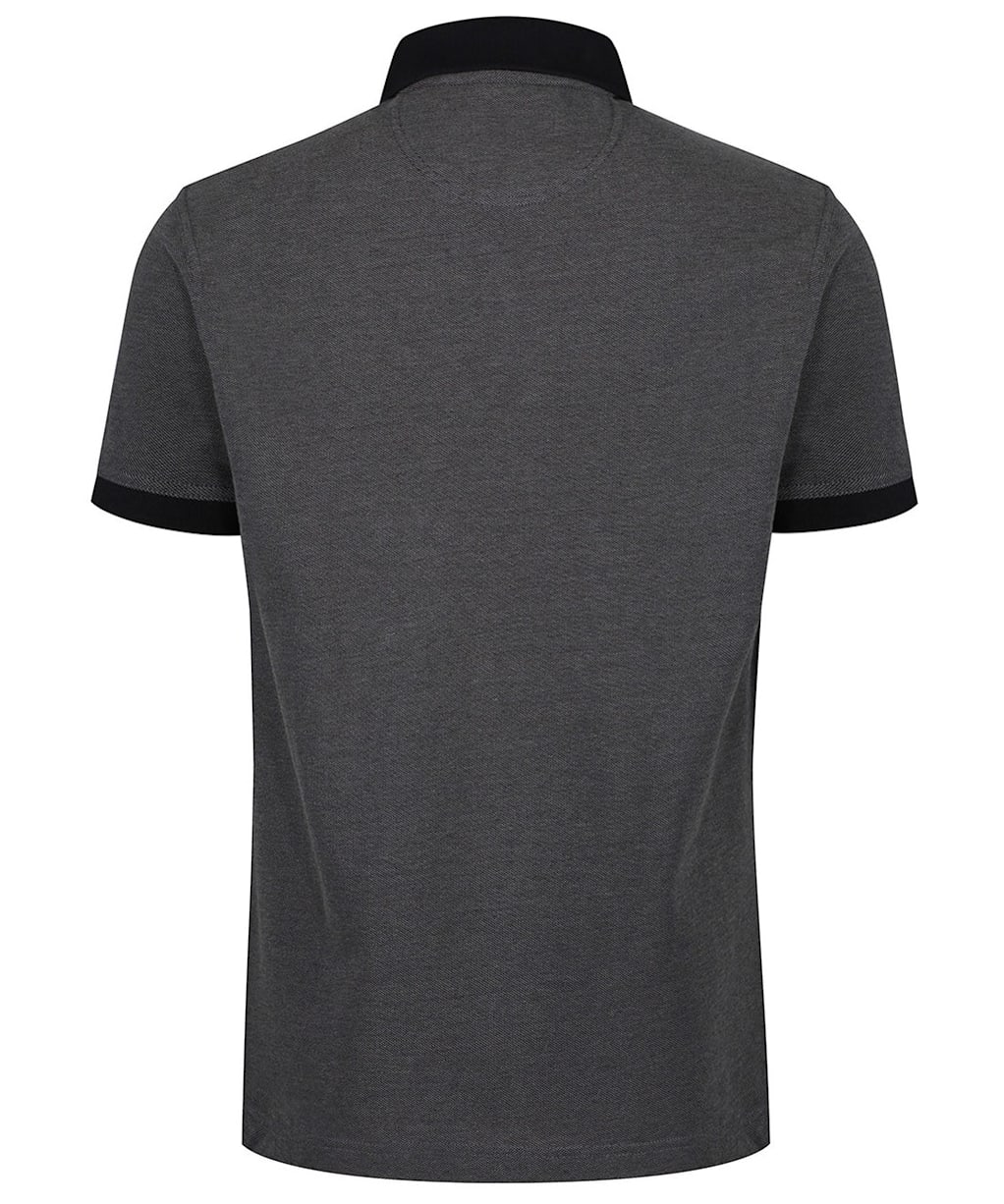 Men's Barbour Sports Polo Mix Shirt - Black