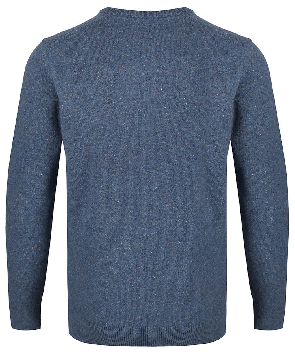 Men’s Barbour Tisbury Crew Neck Sweater - Chambray Blue