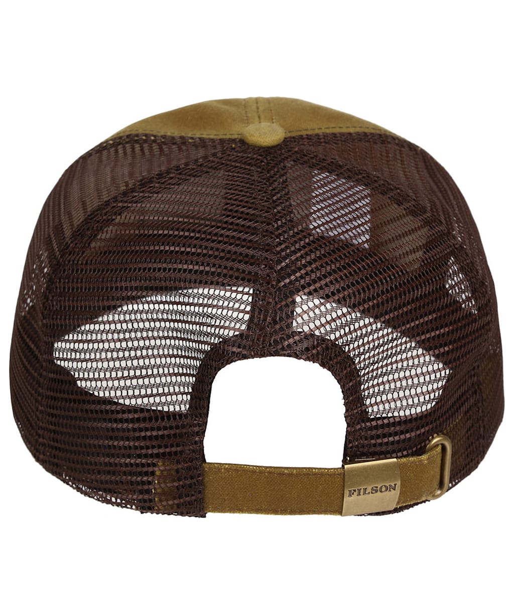 Men's Filson Logger Mesh Cap - Dark Tan