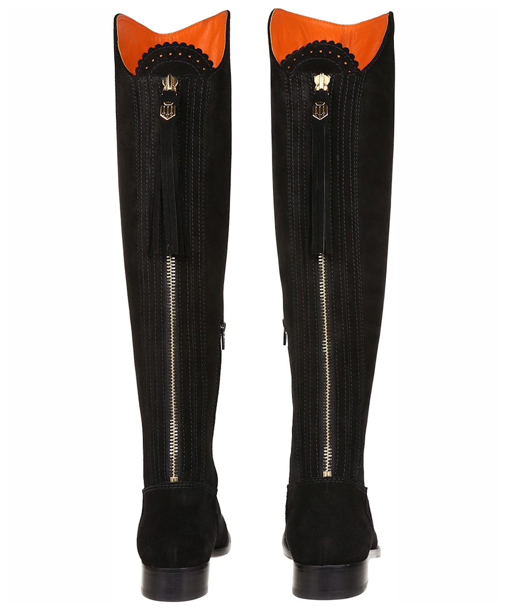 Women’s Fairfax & Favor Flat Amira Boots - Black Suede