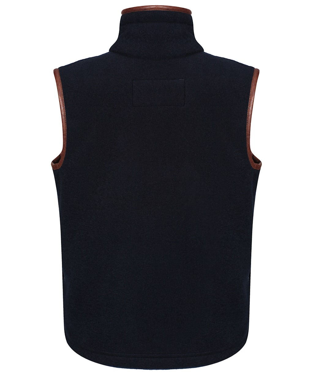 Boy’s Schoffel Little Oakham Fleece Gilet, 5-14yrs - Navy