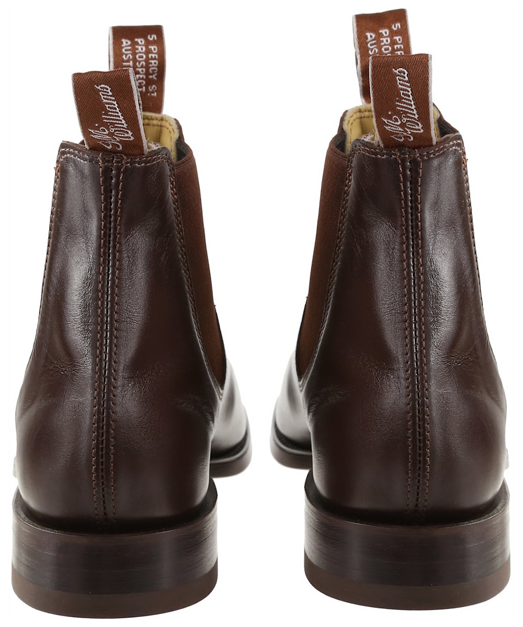 Men's R.M. Williams Classic Craftsman Chelsea Boots - G Fit - Chestnut