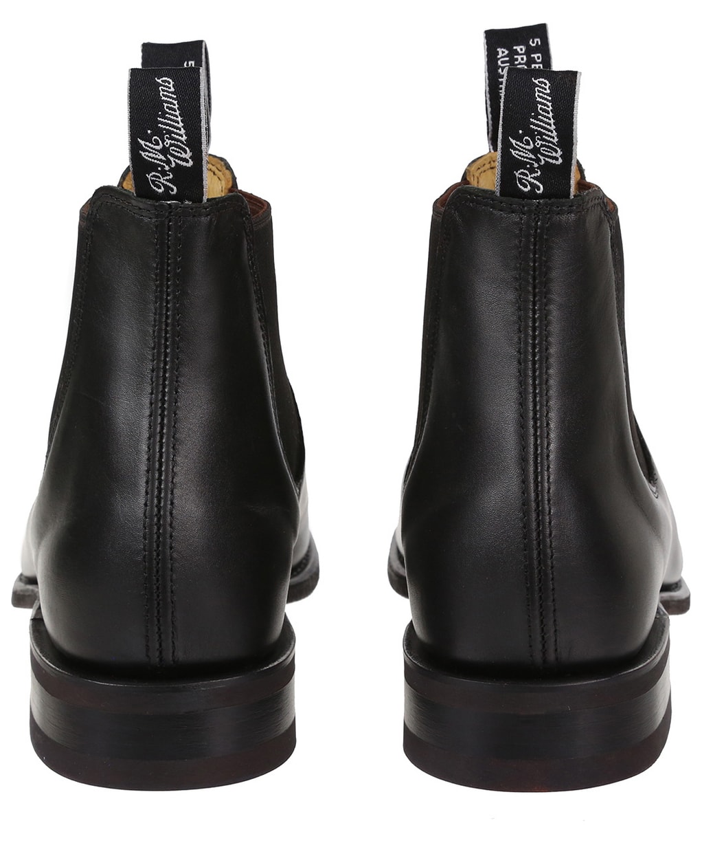 Men’s R.M. Williams Comfort Craftsman Boots - H Fit - Black