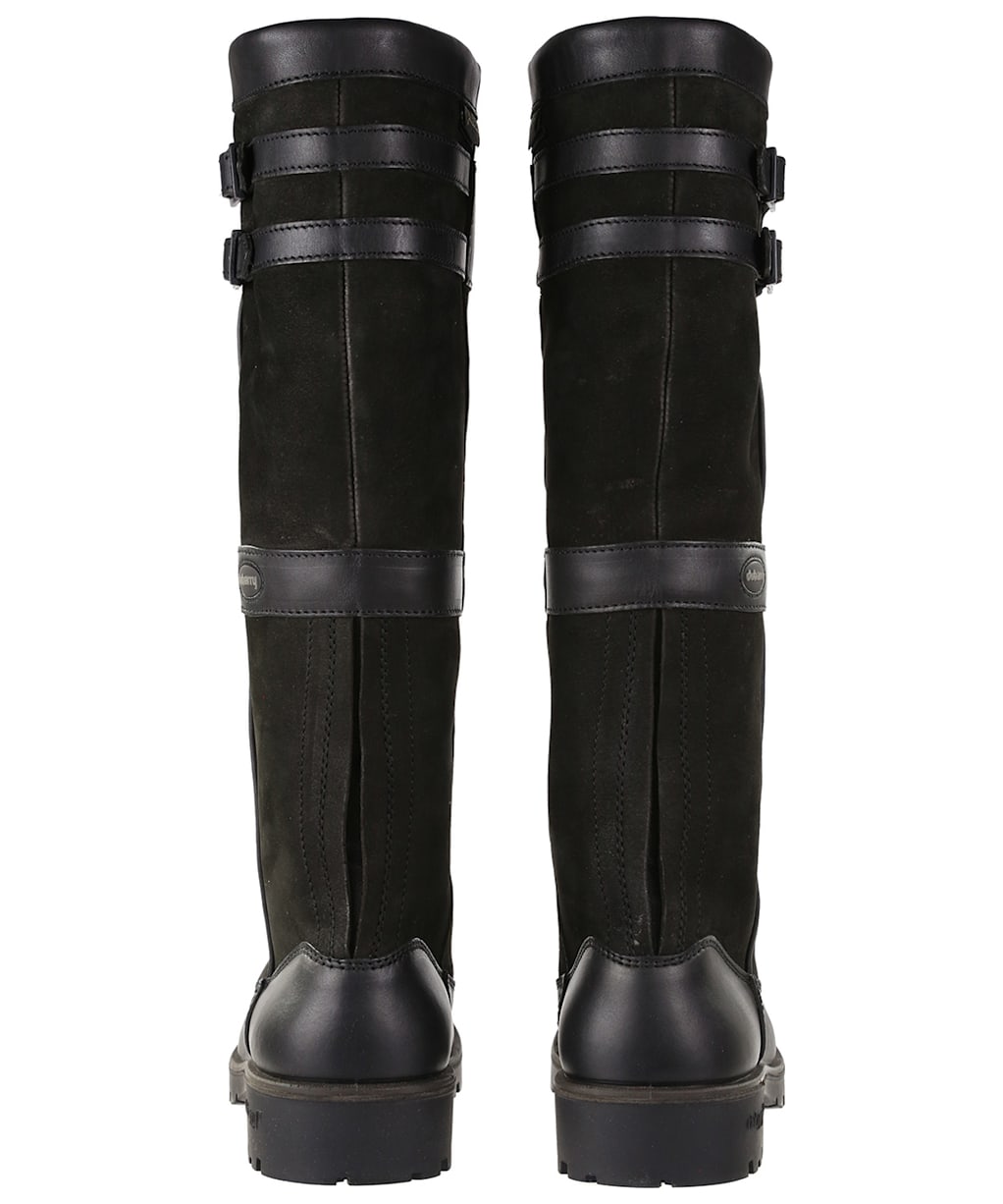 Women's Dubarry Longford Leather Boots - Black