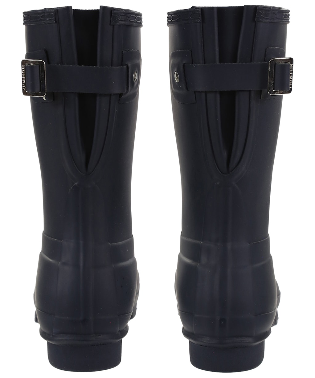 Women’s Hunter Original Back Adjustable Short Wellingtons - Navy