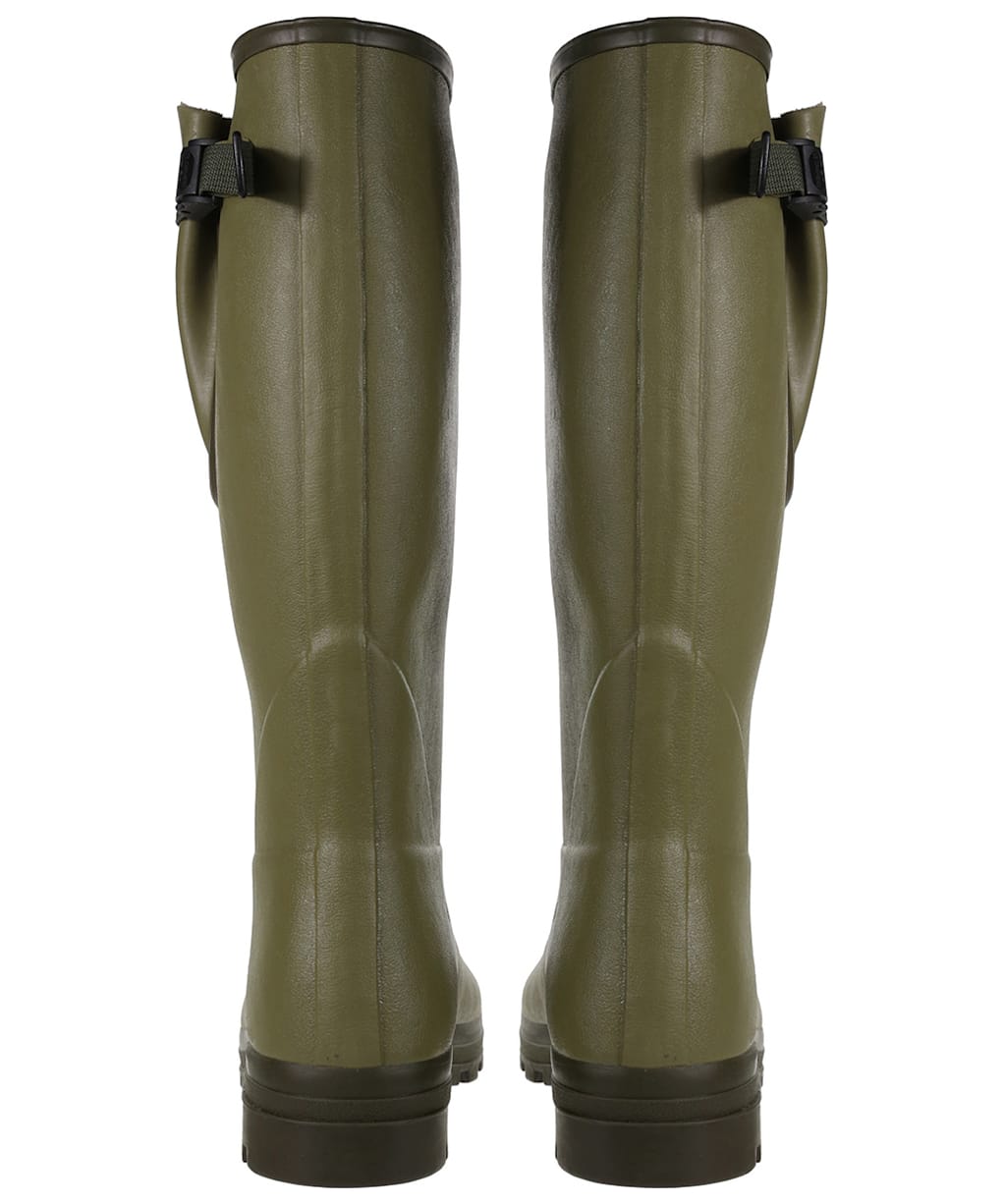 Le Chameau Vierzon Jersey Lined Wellingtons - Vert