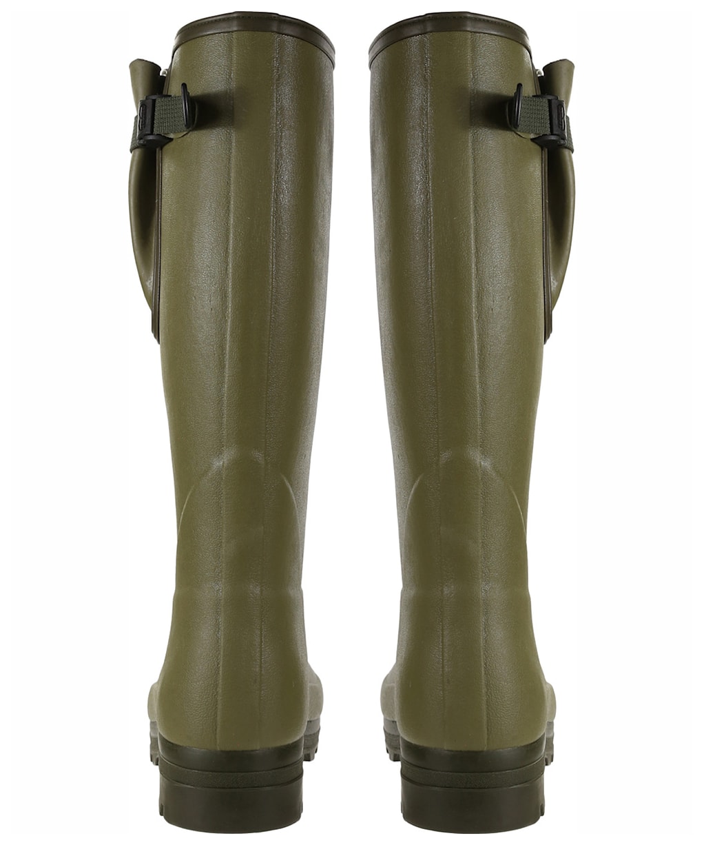 Men's Le Chameau Vierzonord Neo Wellington Boots - 41 cm calf - Green (Vert Vierzon)
