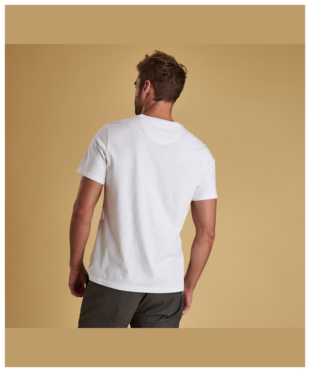 Men’s Barbour Preppy Tee - White