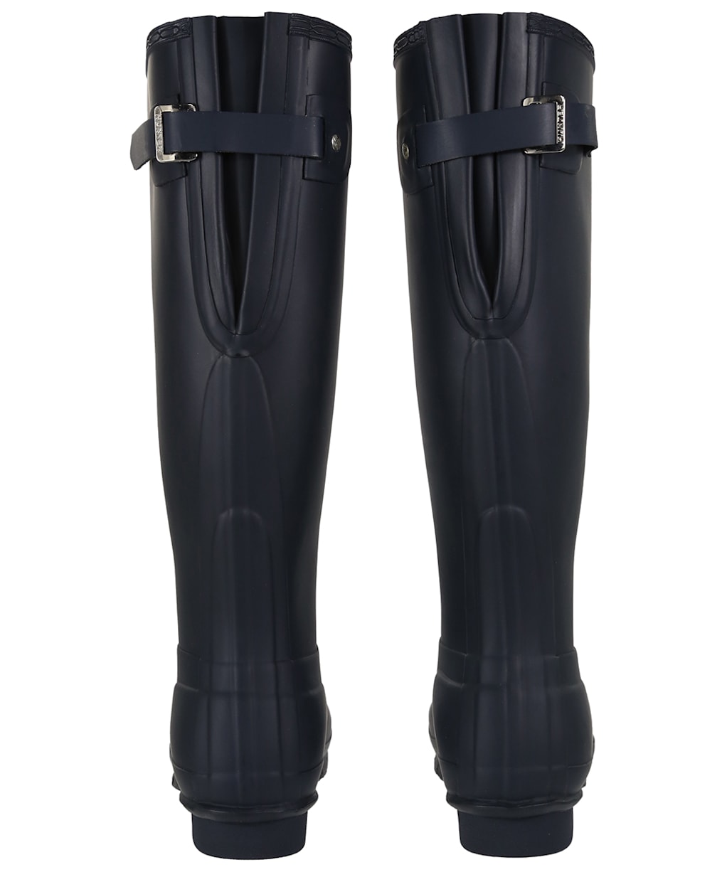 Women's Hunter Original Back Adjustable Wellington Boots - Navy