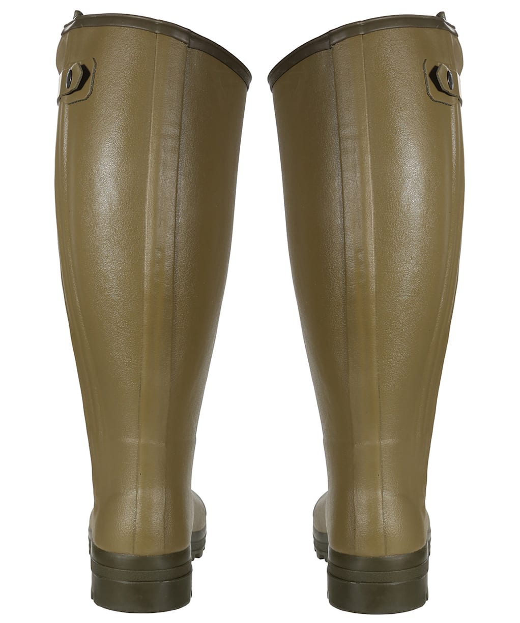 Men's Le Chameau Chasseur Wellington Boots - 46cm Calf - Green (Vert Vierzon)