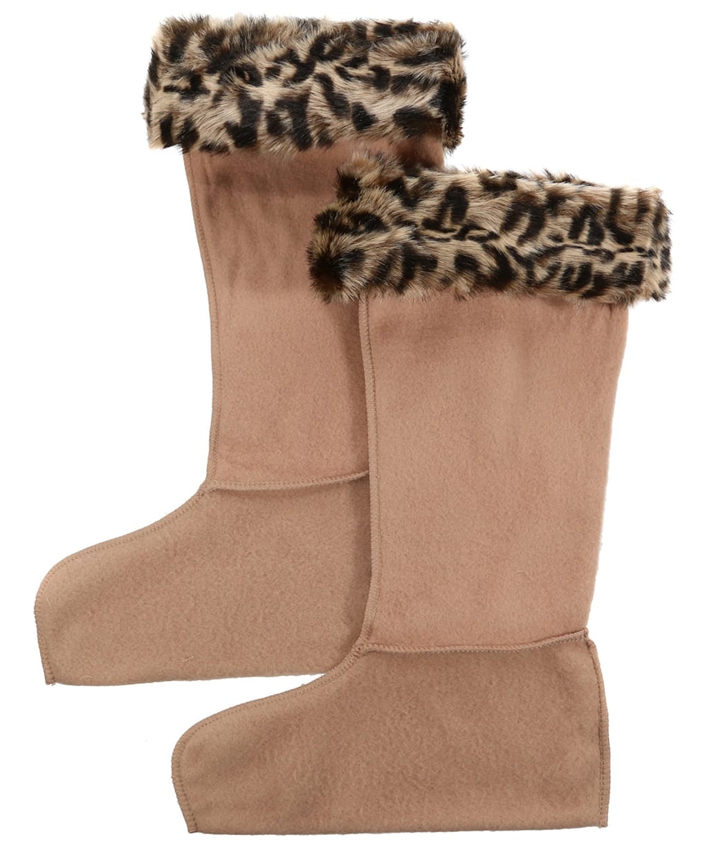 Women's Dubarry Boot Liners - Leopard