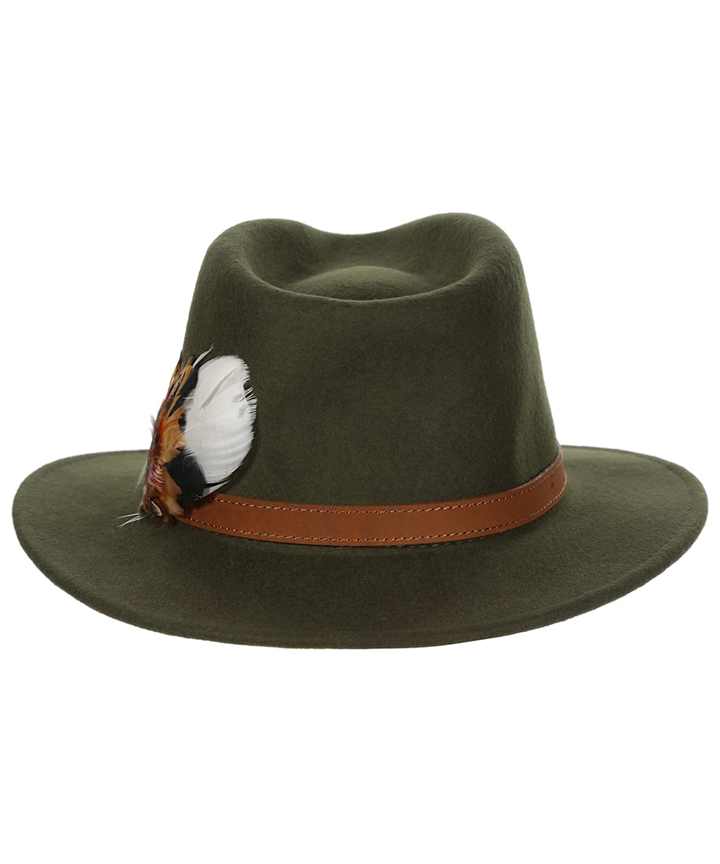 Alan Paine Richmond Felt Hat - Olive