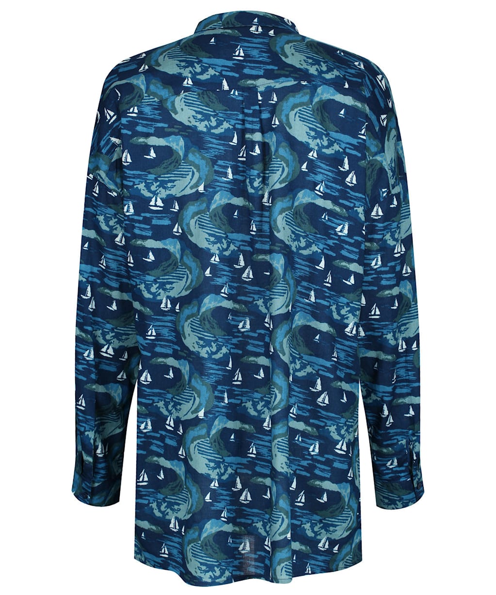 Women’s Seasalt Polpeor Tunic Shirt - Penwith View Light Squid