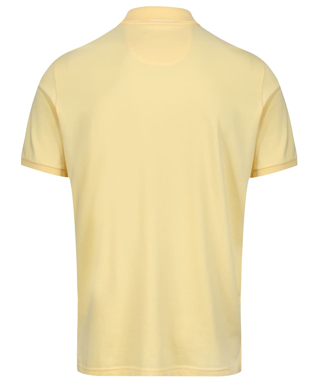 Men’s Alan Paine Falmouth Pique Polo Shirt - Lemon