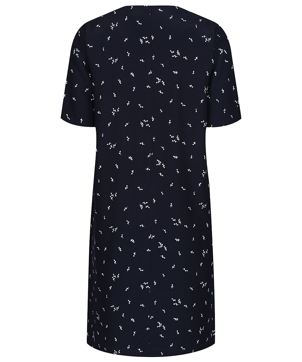 Women’s GANT Microflower Print Dress - Evening Blue