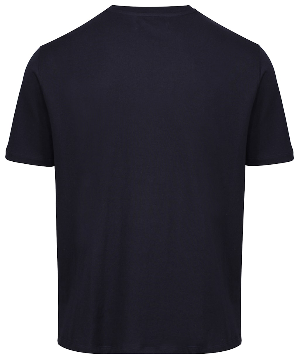Men’s R.M. Williams Parson T-shirt - Navy / Chestnut