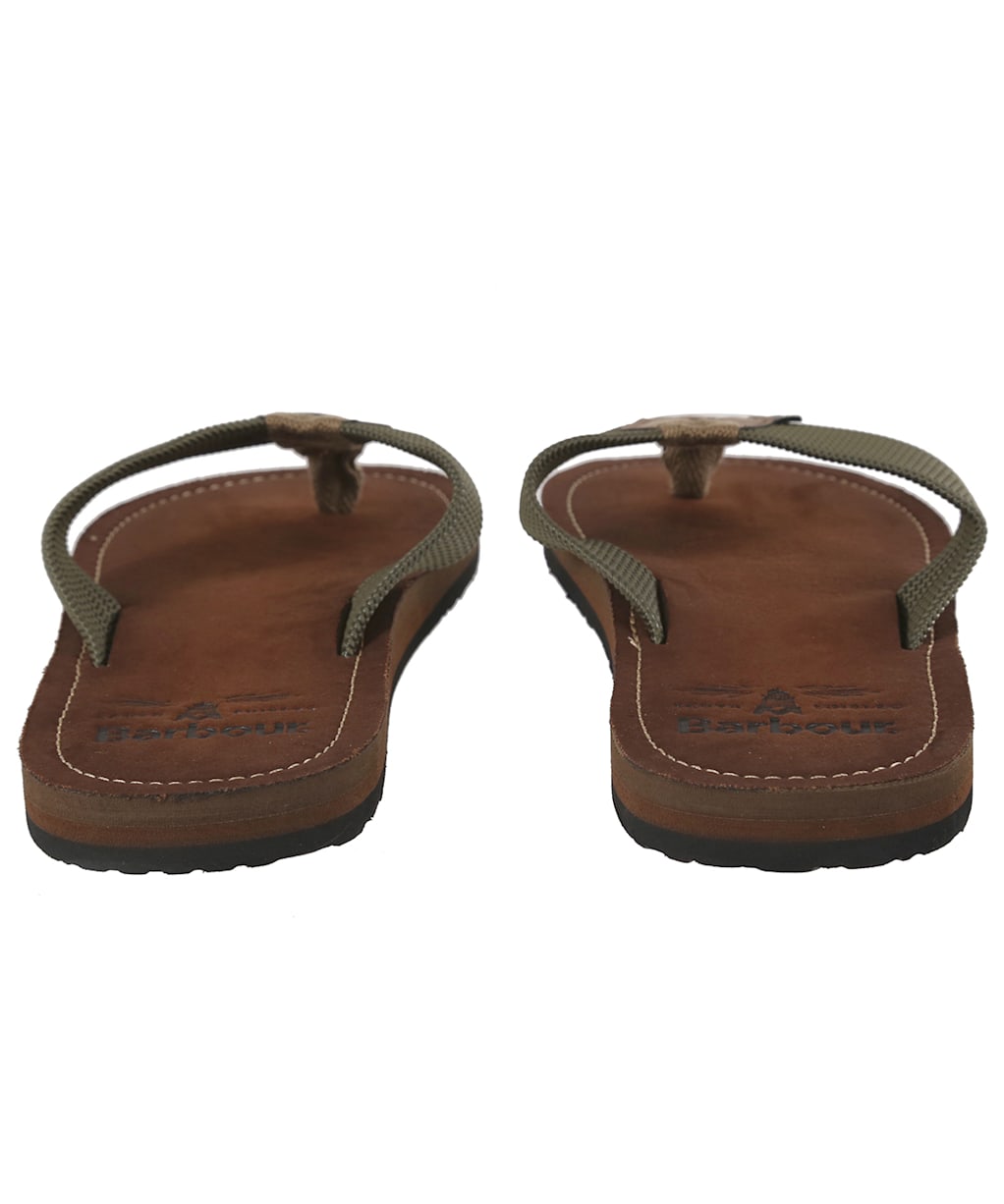 Men’s Barbour Toeman Beach Sandals - Olive