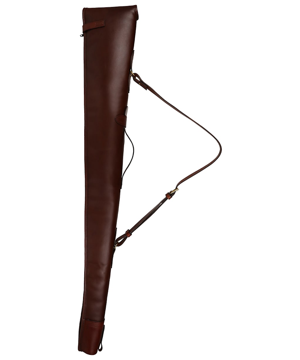 Alan Paine Leather Gun Slip - Brown