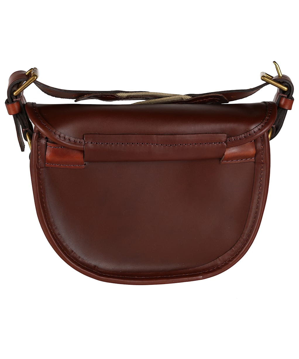 Alan Paine Leather Cartridge Bag - Brown