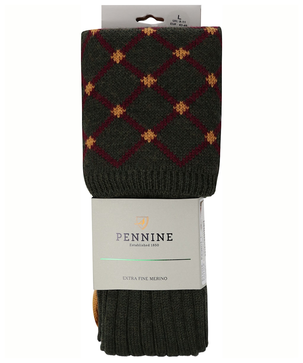 Pennine Regent Shooting Socks - Hunter