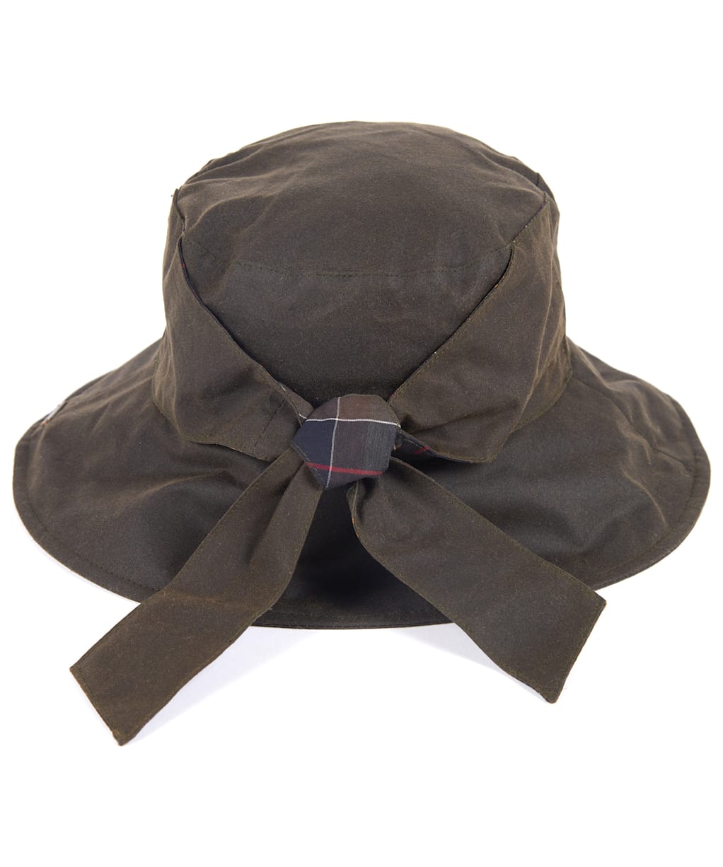Women’s Barbour Brambling Wax Hat - Olive