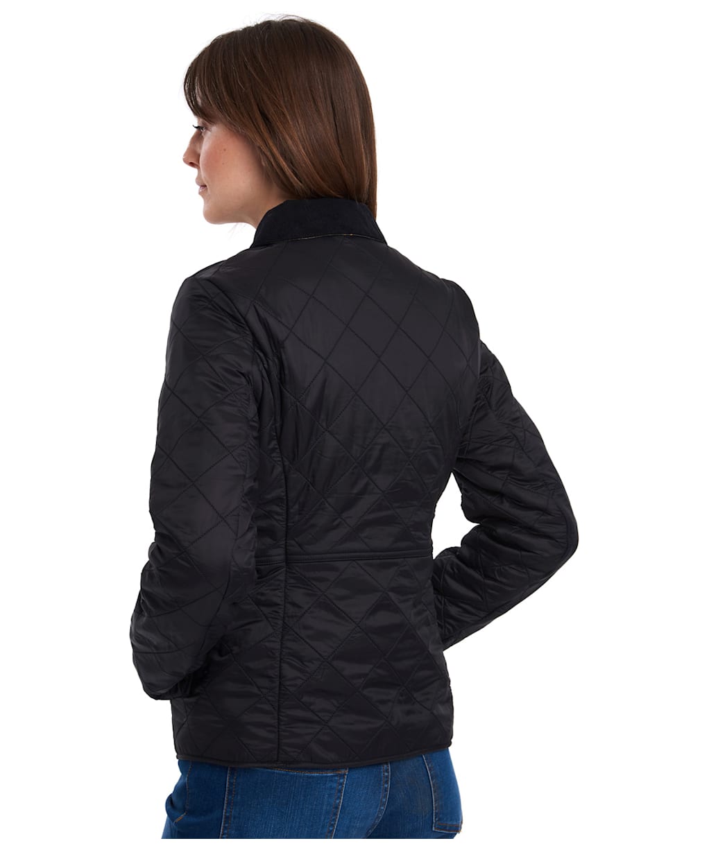 Women’s Barbour Deveron Polarquilt Jacket - Black