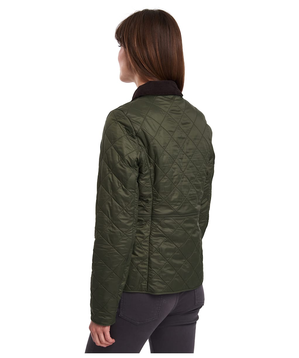 Women’s Barbour Deveron Polarquilt Jacket - Olive