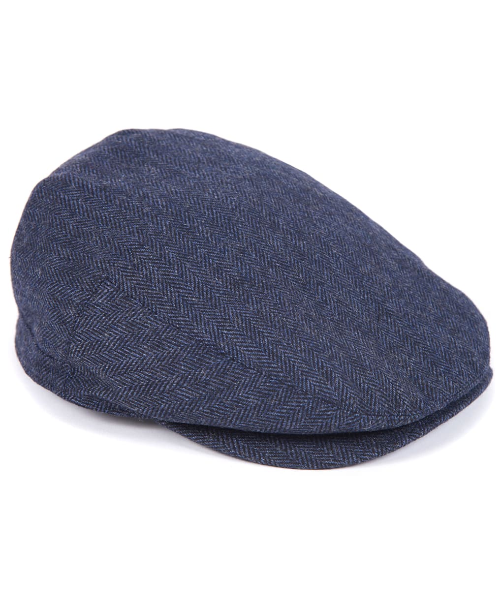 Men’s Barbour Barlow Flat Cap - Navy