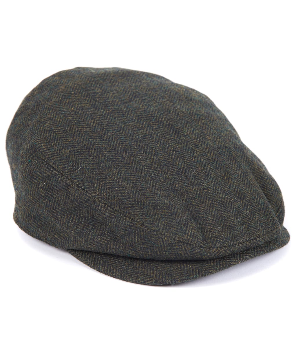 Men’s Barbour Barlow Flat Cap - Olive