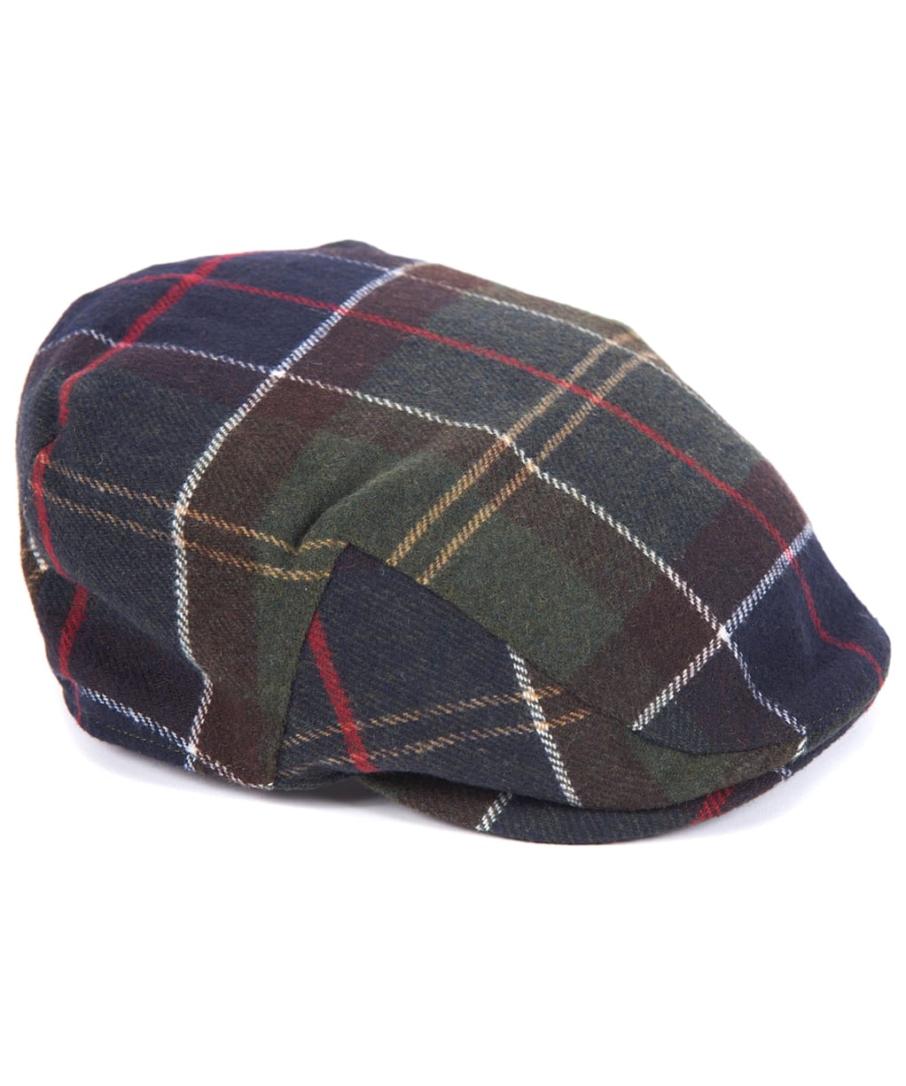 Men’s Barbour Gallingale Tartan Flat Cap - Barbour Classic