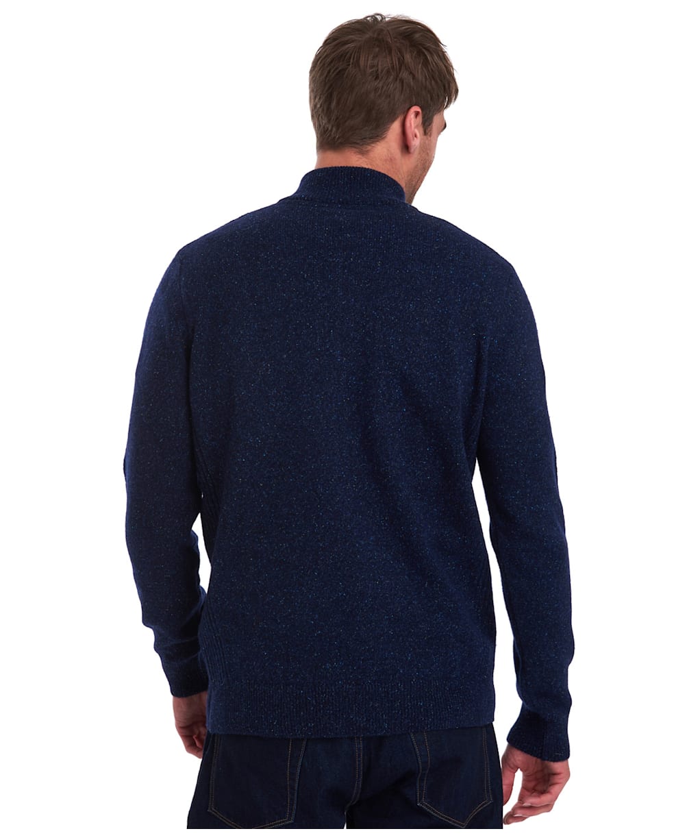 Men’s Barbour Tisbury Half Zip Sweater - Navy