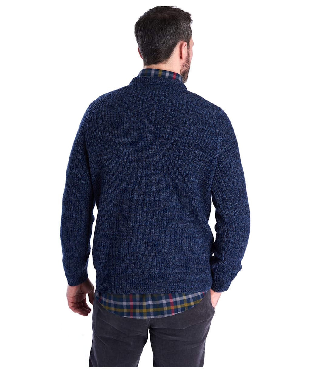 Men’s Barbour Horseford Crew Neck Sweater - Navy