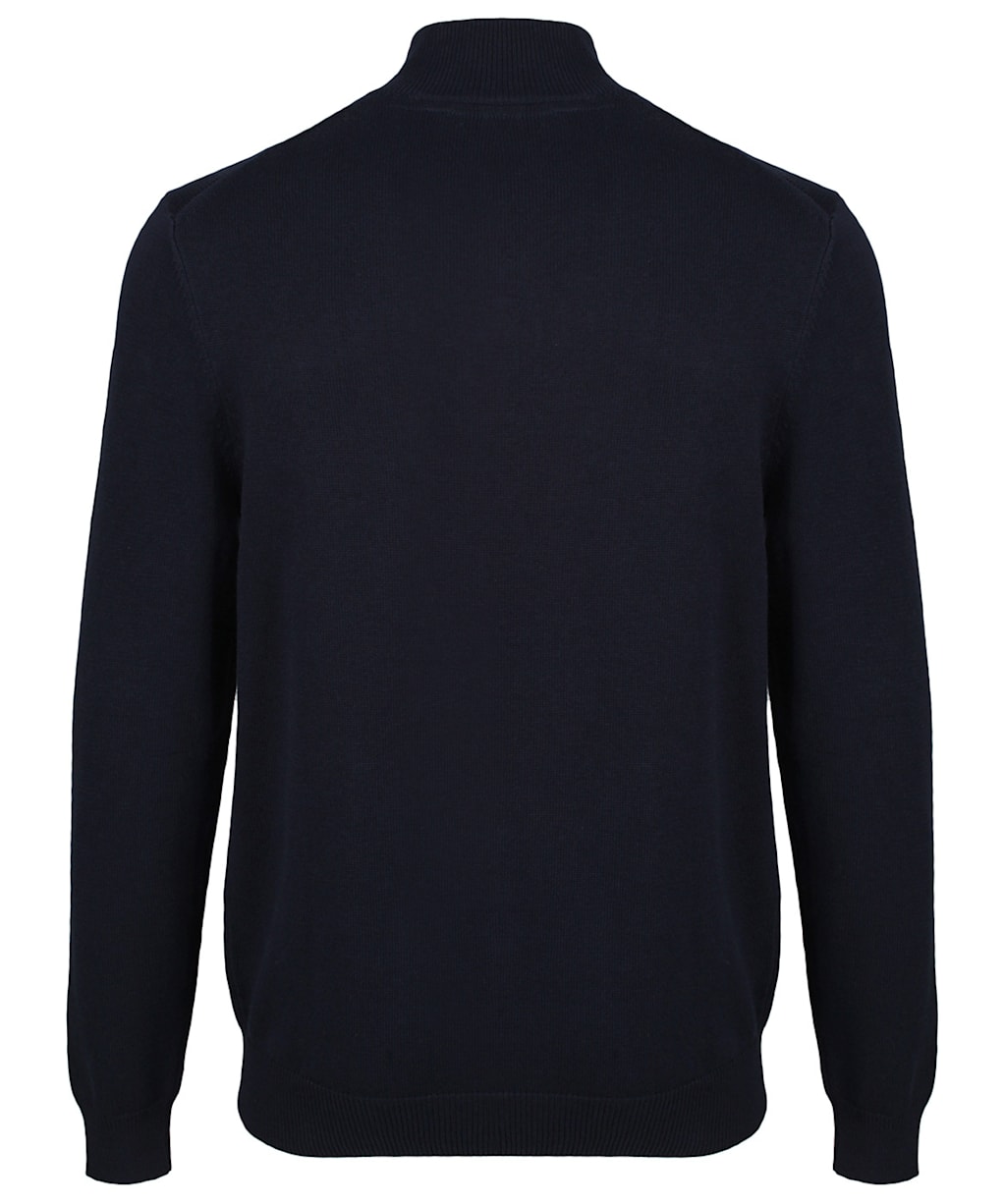 Men’s Crew Clothing Classic ½ Zip Knitted Sweater - Navy